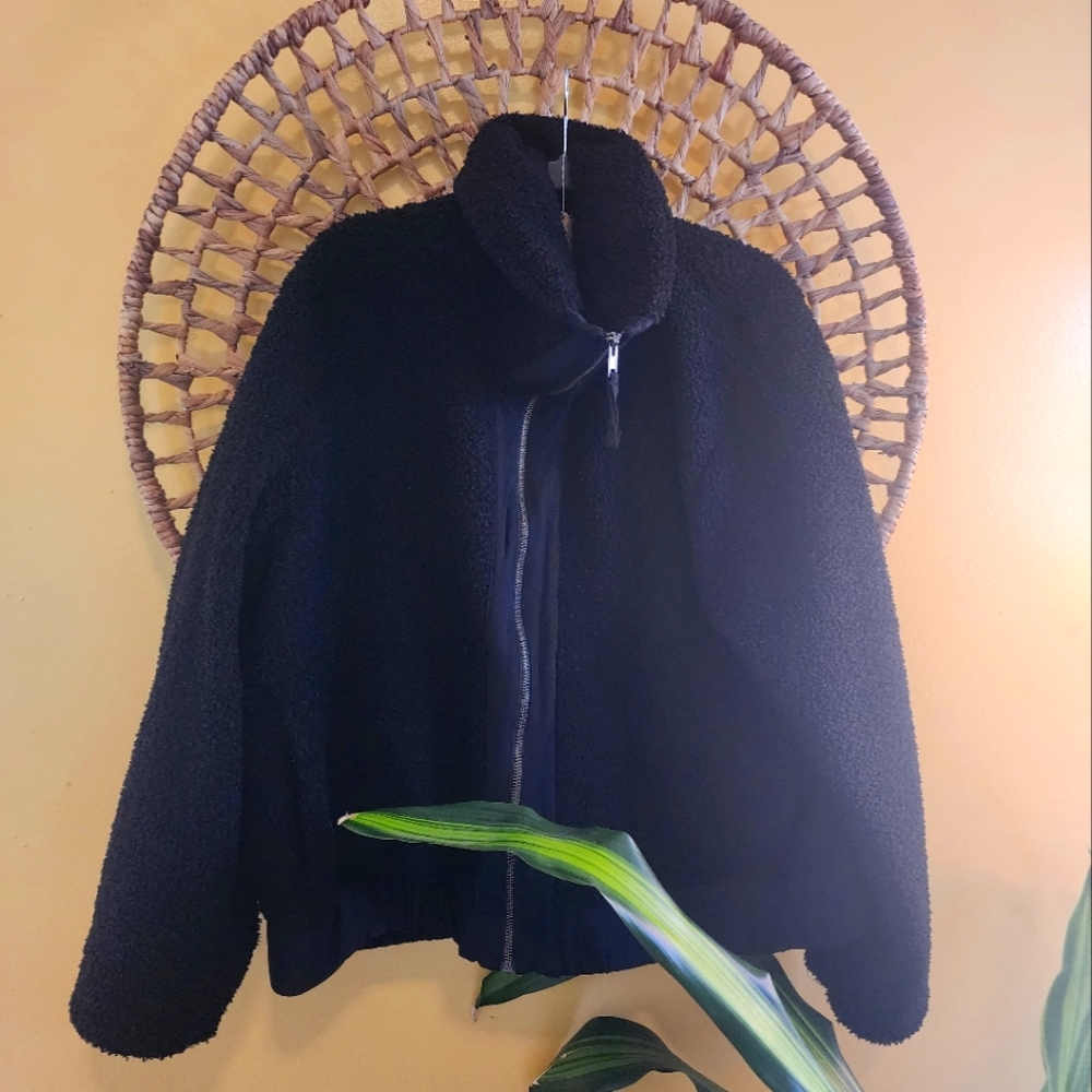 Comfy Sherpa Bomber Jacket